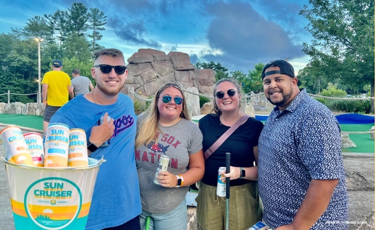 free mini golf promo